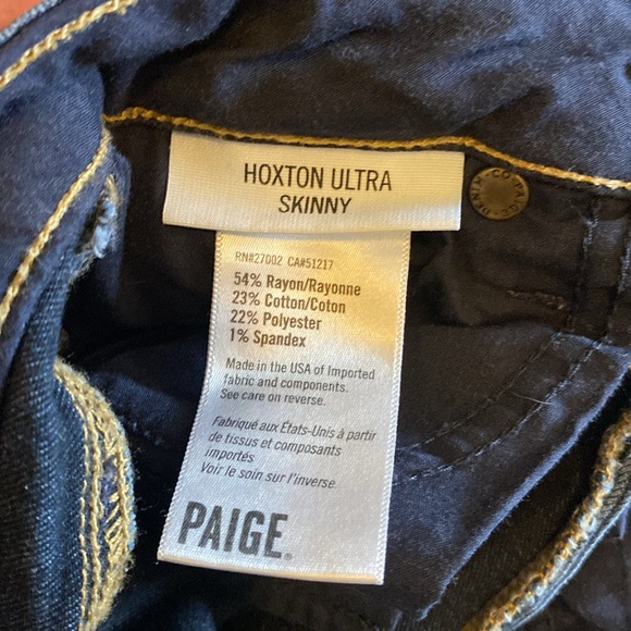 Paige Hoxton Ultra Skinny high rise jeans - Picture 7 of 7